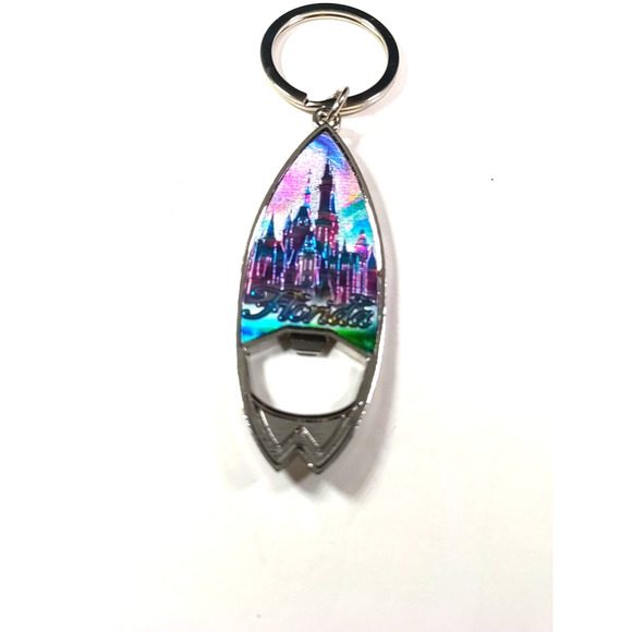 Florida Bottle Opener Keychain Castle - Picture 6 of 7